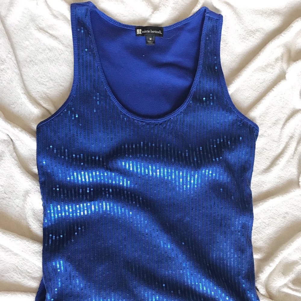 Valerie Bertinelli - Sequin Tank - Size Medium